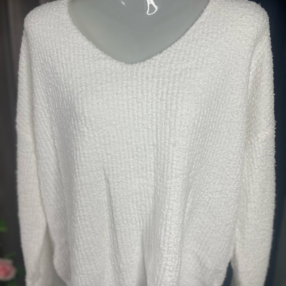 Women's White Sweater
